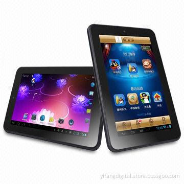 7-inch Android Tablet PCs, AML8726-MX Dual-core, Dual-Camera 1,080P Video HDMI®, Bluetooth 2.1